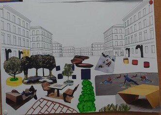 Verde, Scacchi e Pavimenti giocosi