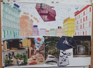 Percorsi verdi e colorati