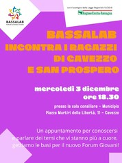 LABORATORIO INCONTRO CAVEZZO - SAN PROSPERO 03/12/2025