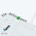 Mappa OpenStreet - Via dello Sport, Castenaso, BO, Emilia Romagna, Italia